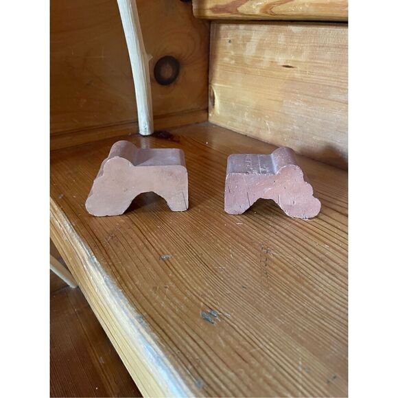 Vintage Terra Cotta Planter Pot FOOT/TOE/RISER - Picture 3 of 5